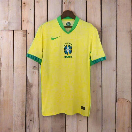 2024 Brazil Soccer Jersey Home - SoccerSphere