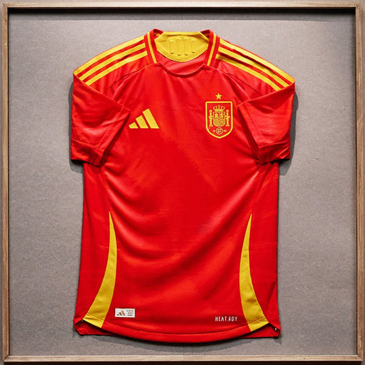 2024 player Spain Home jersey player version - SoccerSphere