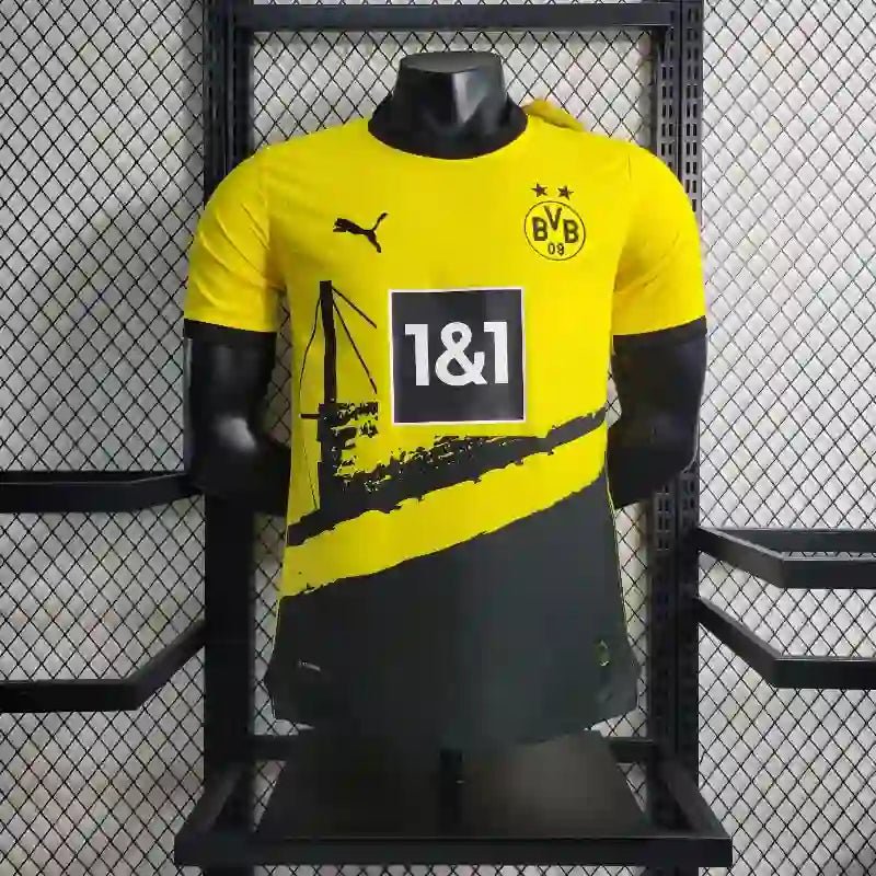 23 - 24 Player Dortmund Soccer Jersey Home - SoccerSphere