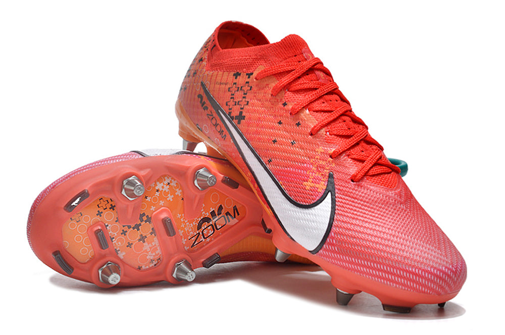 Mercurial air zoom red metal cleats - SoccerSphere