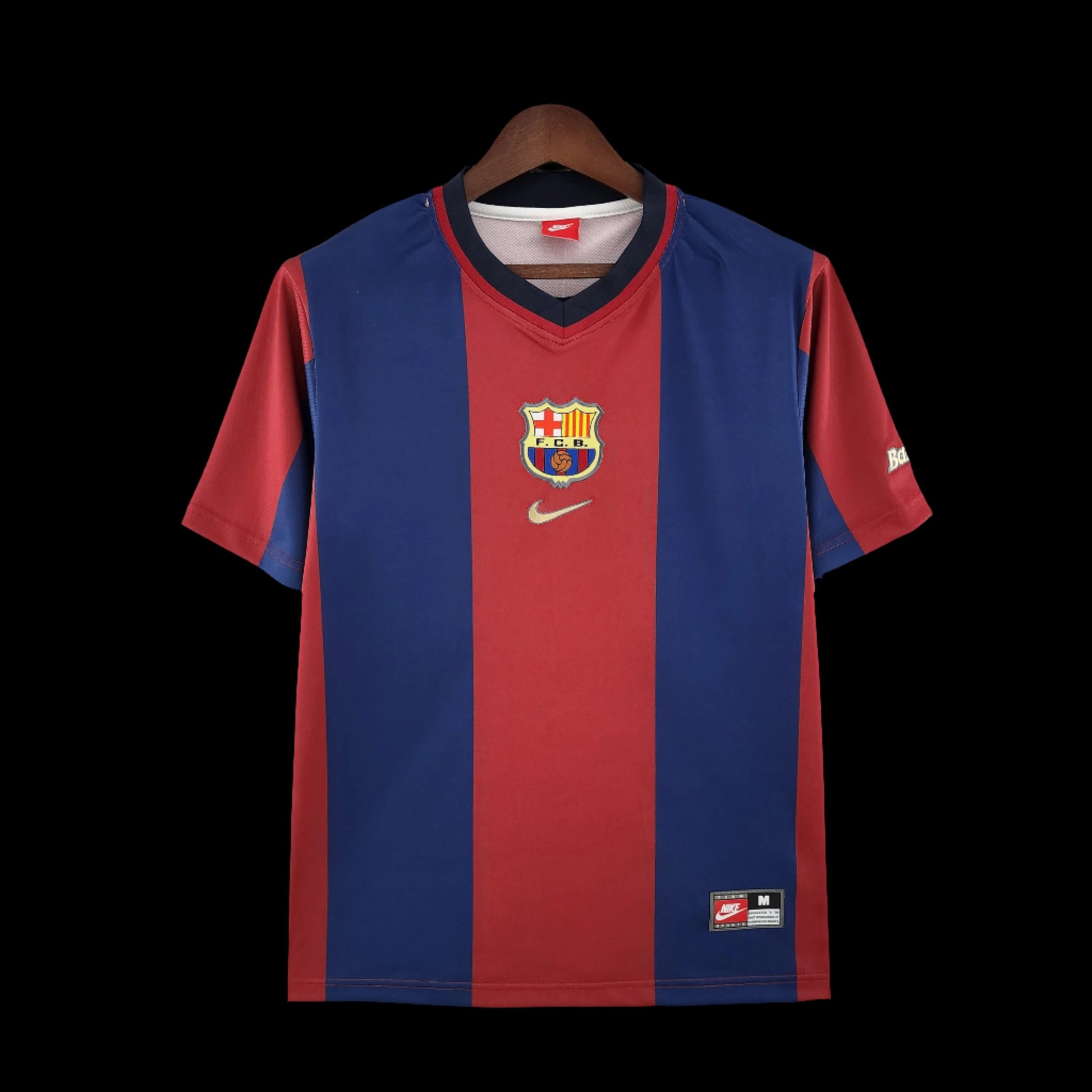 Retro 98/99 Barcelona home jersey - SoccerSphere