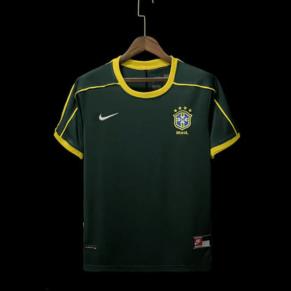 Retro 1998 Brazil Goalkeeper Soccer Jersey