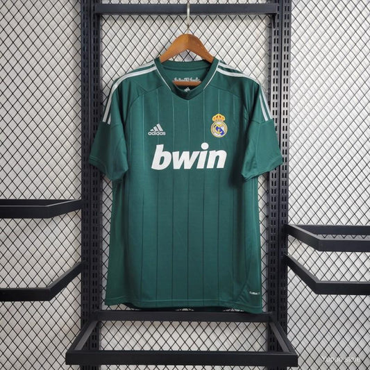 Retro 2012/13 Real Madrid Third Green Jersey - SoccerSphere