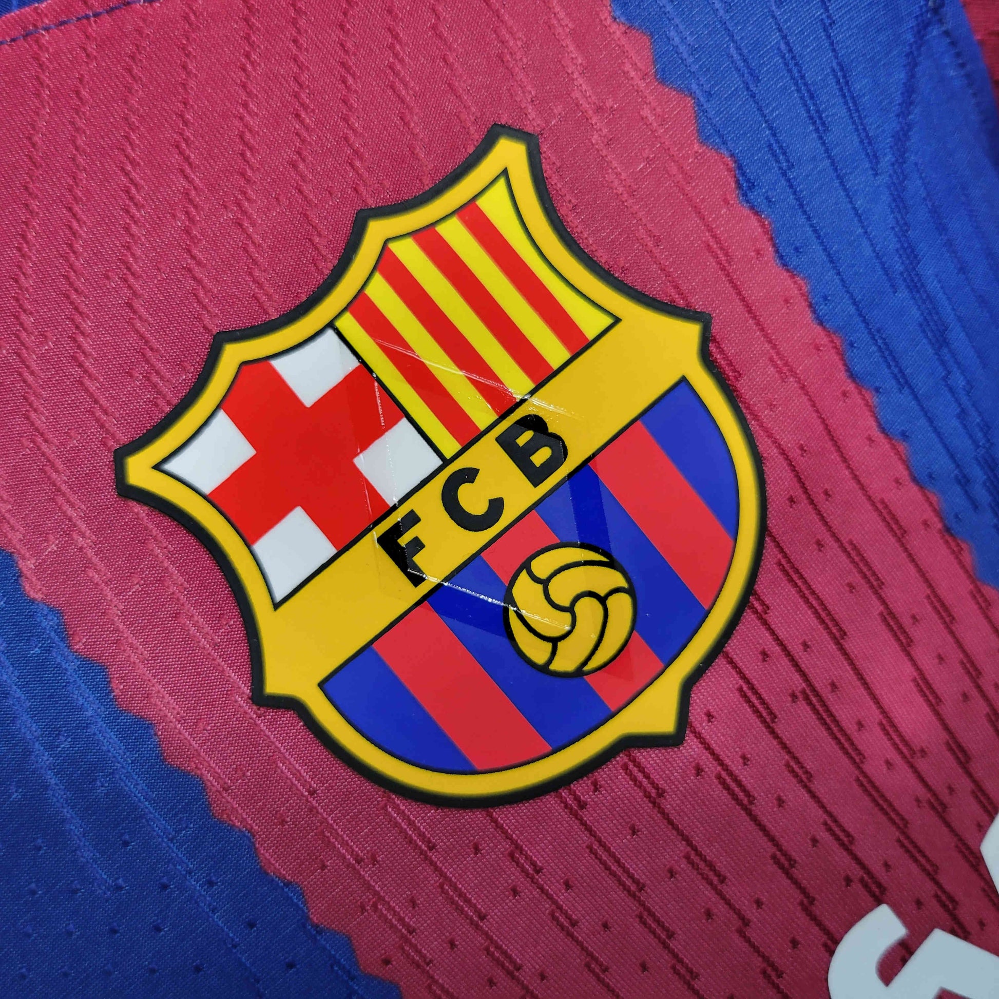 fc barcelona home jersey player version - SoccerSphere