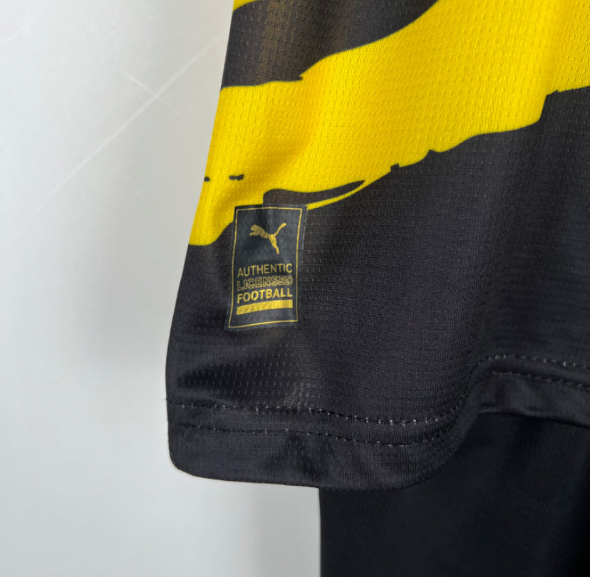 Dortmund 23-24 season kid size+ free shorts - SoccerSphere