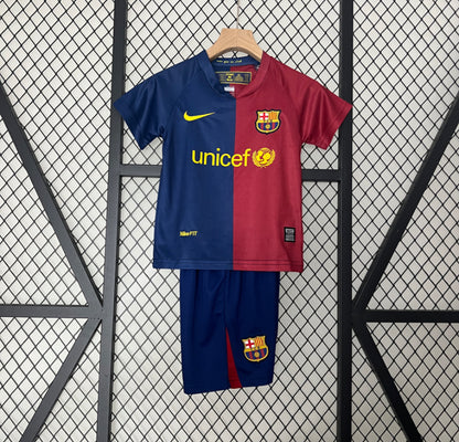 FC Barcelona 08-09 champions final kid + free shorts - SoccerSphere