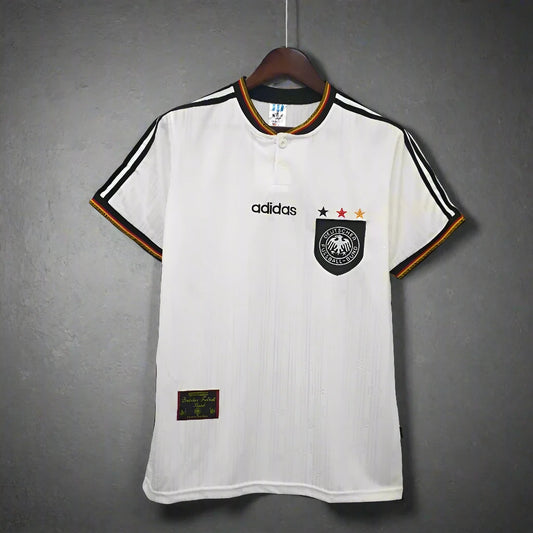 Retro 1996 Germany Soccer Jersey Home