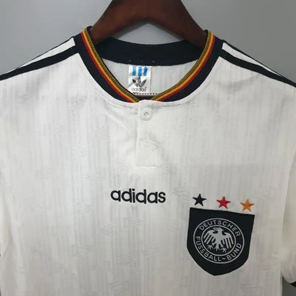 Retro 1996 Germany Soccer Jersey Home