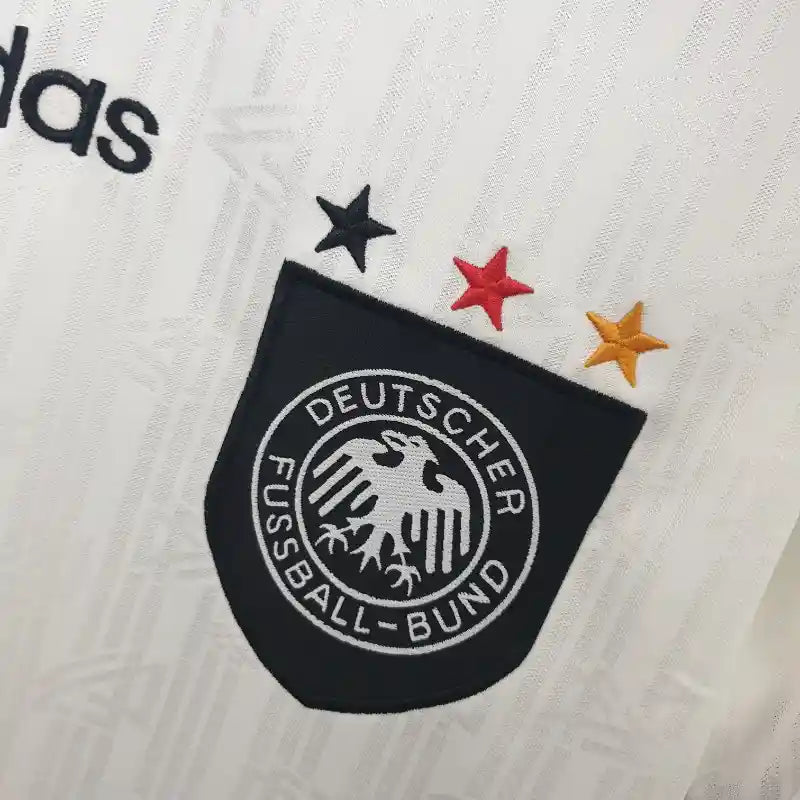 Retro 1996 Germany Soccer Jersey Home