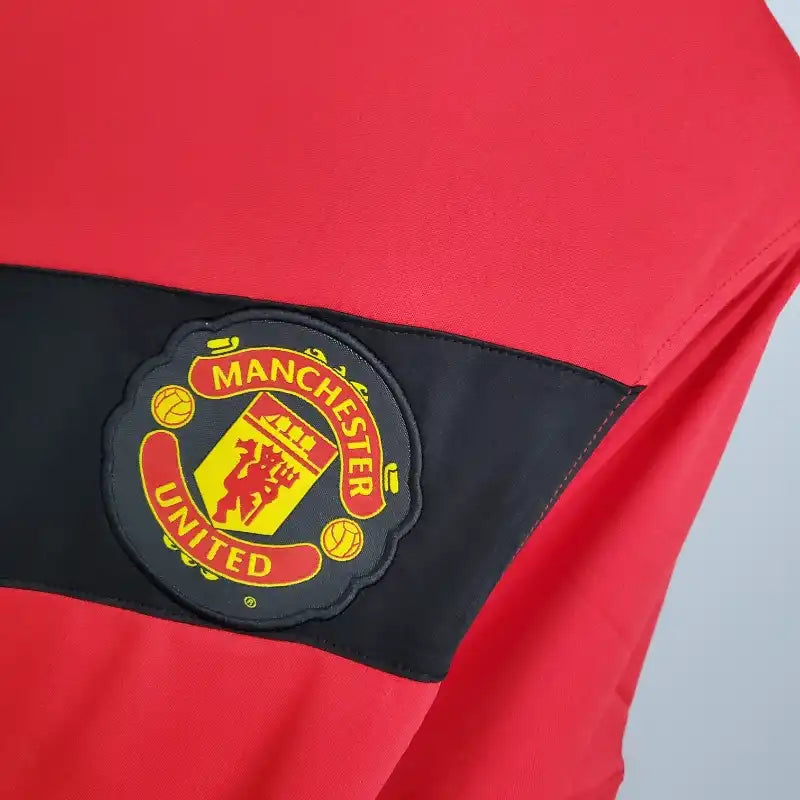 Retro 2009-10 Manchester United Soccer Jersey Home - SoccerSphere