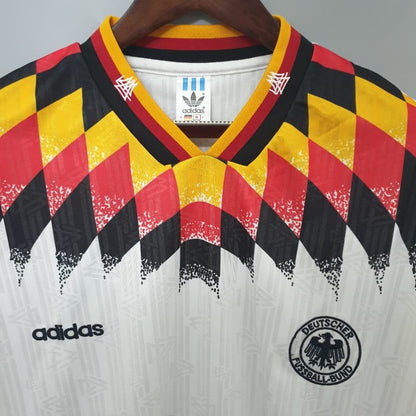 Retro 1994 Germany Soccer Jersey Home - SoccerSphere