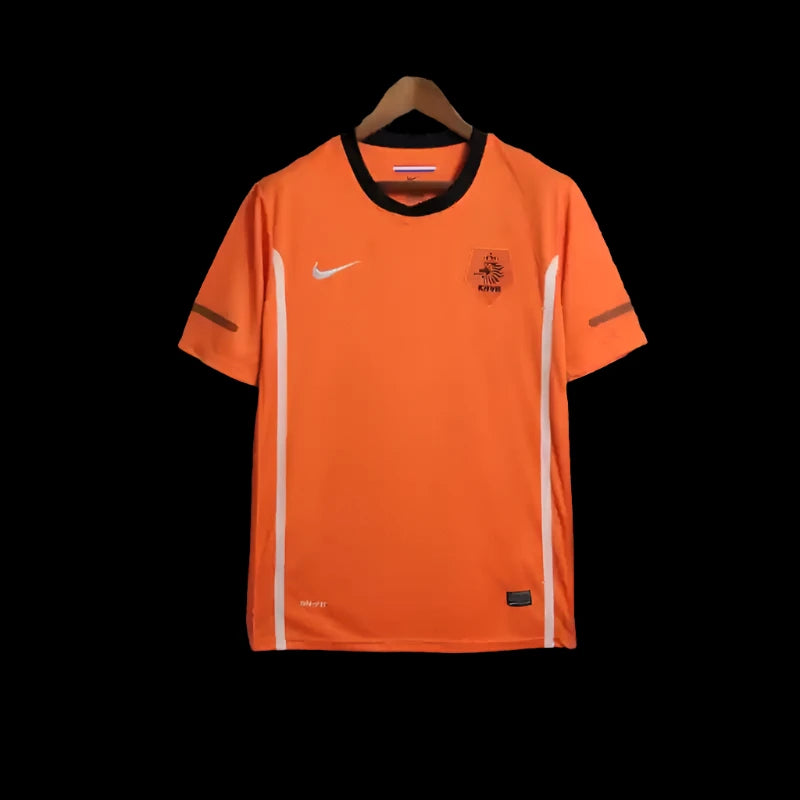 Retro 2010 Holland Soccer Jersey Home - SoccerSphere