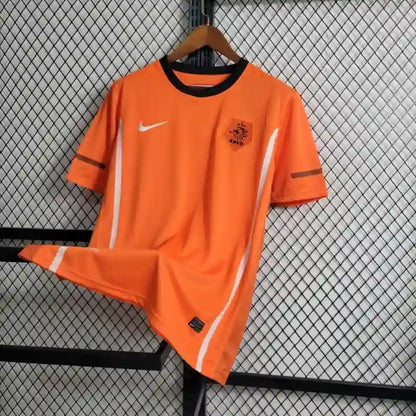 Retro 2010 Holland Soccer Jersey Home - SoccerSphere