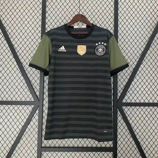 Retro 2016 Germany Soccer Jersey Away - SoccerSphere