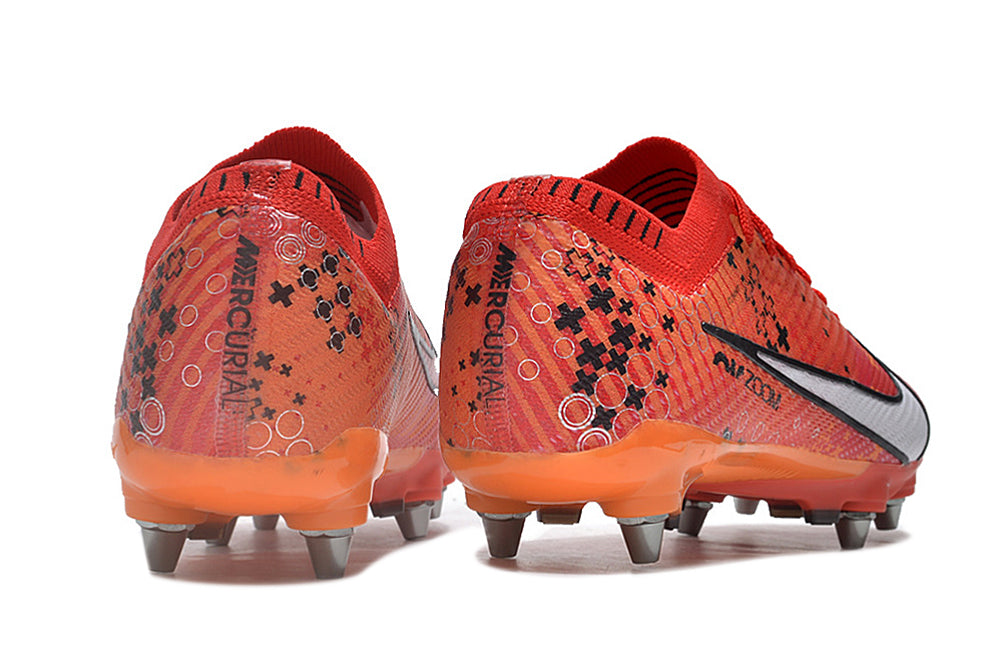 Mercurial air zoom red metal cleats - SoccerSphere