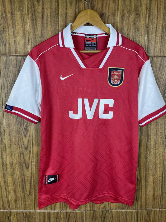 96-97 Arsenal Home Retro Soccer Jerseys - SoccerSphere